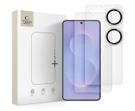 TECH-PROTECT Szkło Hartowane Glass Set+ 3-Pack do Galaxy S25 Edge Clear 5906302368204 - 1343744 - zdjęcie 1